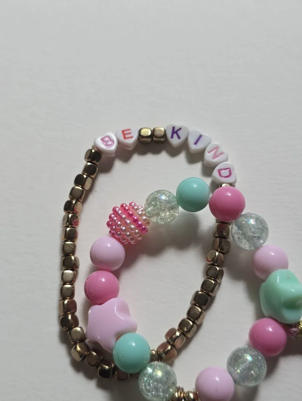 Pastel Unicorn Kids Bracelet Set